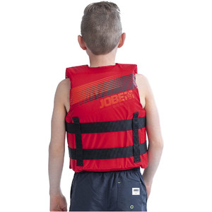 2020 Jobe Junior 50N Impact Vest & Red Paddle Co Kids Alloy 3-Piece SUP Paddle Package Deal - Red